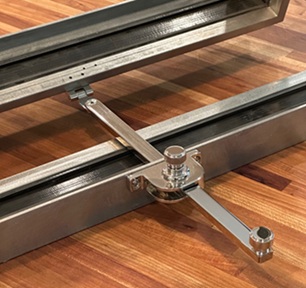 flat awning window Push-bar stay